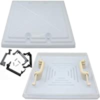 MPK 42-420 - Cubierta de repuesto para claraboya- 40 x 40 cm- para caravana o barco